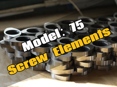 Profihersteller von Schraubenelementen für Doppelschraub-Extruder